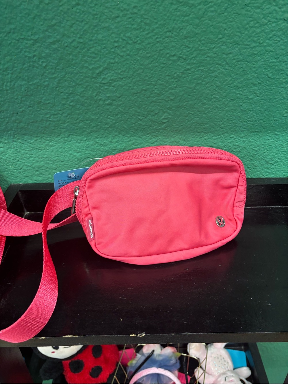 lululemon athletica Coral Pink Crossbody Belt Bag